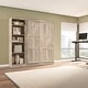 preview thumbnail 46 of 91, Pur Full Murphy Bed with Shelving Unit (84W) by Bestar
