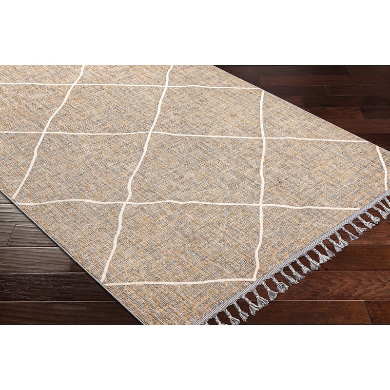 Livabliss Palermo Boho Diamond Area Rug