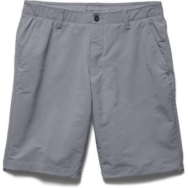 under armour flat front shorts
