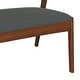 Carson Carrington Comiskey Cherry Finish Arm Dining Bench with Back ...