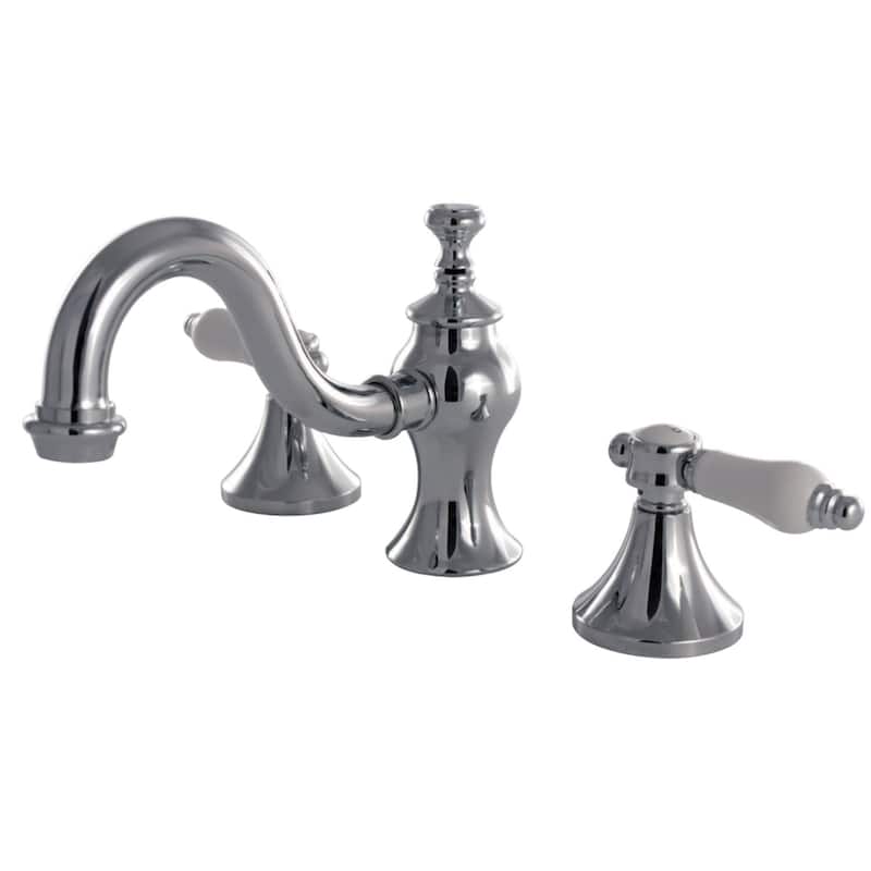 Kingston Brass Bel-Air 1.2 GPM Widespread Bathroom Faucet with Pop-Up - Polished Chrome