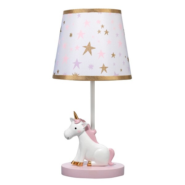 purple nursery lamp