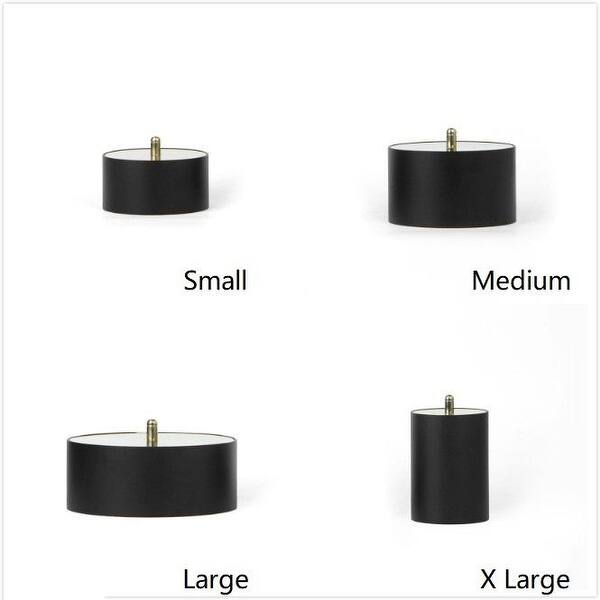 Shop Black Round Decorative Box With Gold Lid Overstock 28494512