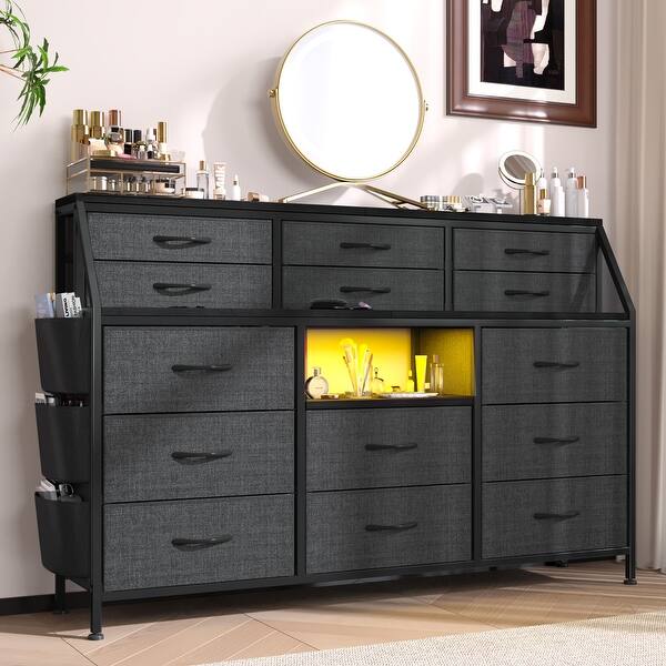 slim fit dress slacks Alanis Light Gray Dresser – Luna Furniture