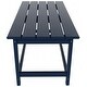 preview thumbnail 51 of 55, POLYTRENDS Laguna All Weather Poly Outdoor Coffee Table - Rectangle