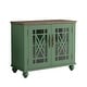 preview thumbnail 16 of 33, 2-Piece Floral Storage Buffet Sideboard Set - 55" & 38" in Width - 55" & 38" in Width