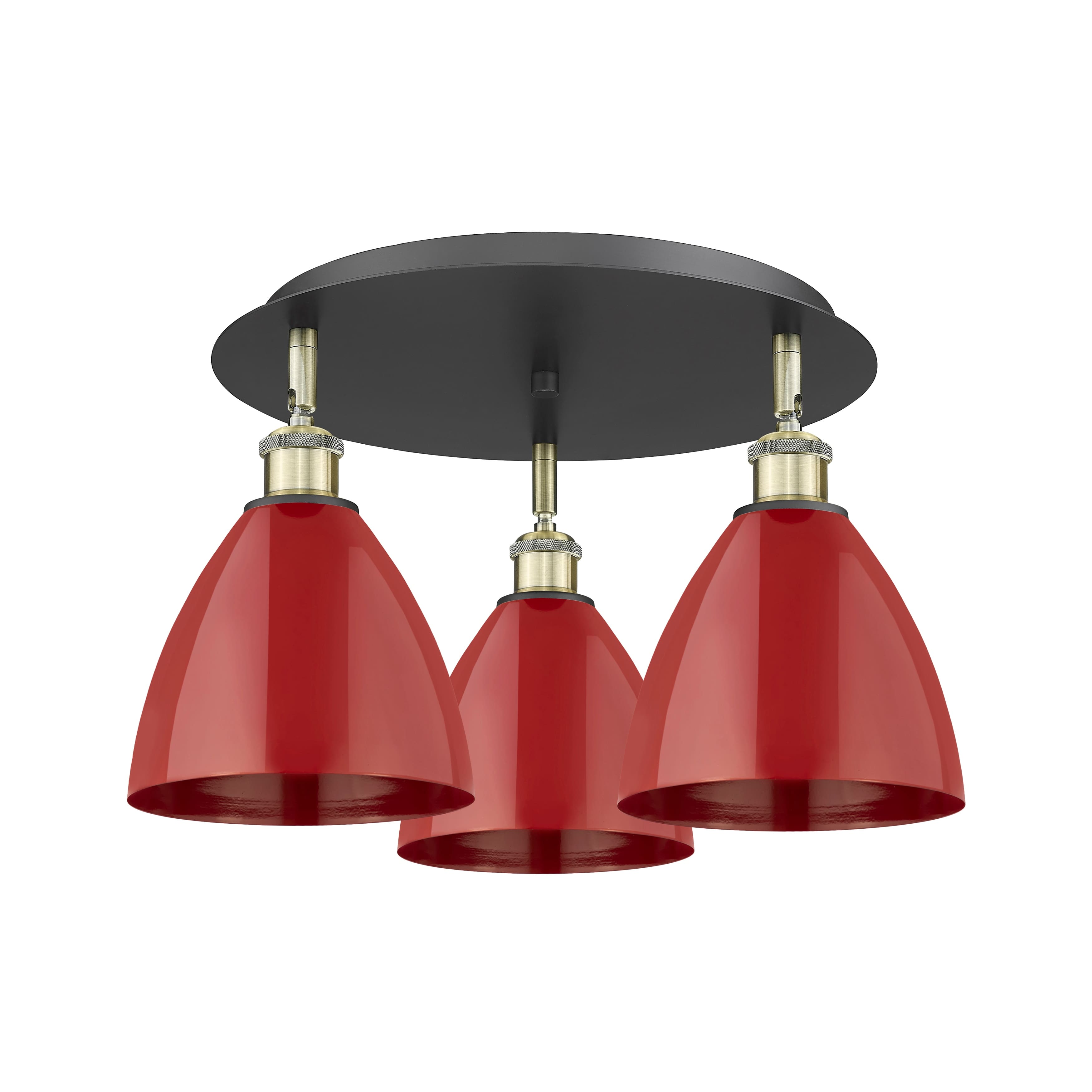 Option Black Antique Brass / Red