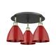Option Black Antique Brass / Red
