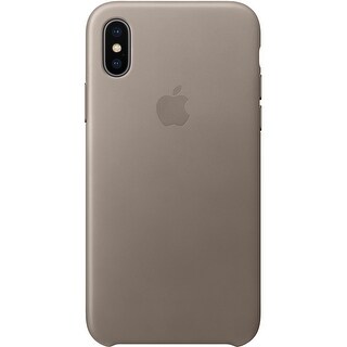 Get The Apple Iphone X Leather Case Taupe Black From Overstock Com Now Fandom Shop