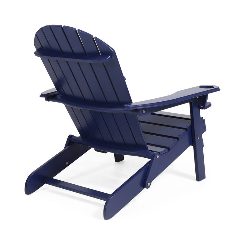 Roomfitters Bellwood Outdoor Adirondack Chair with Cup Holders for Patio Relaxation