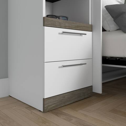 Bestar Orion 2 Drawer Set for Orion 20W Narrow Shelving Unit