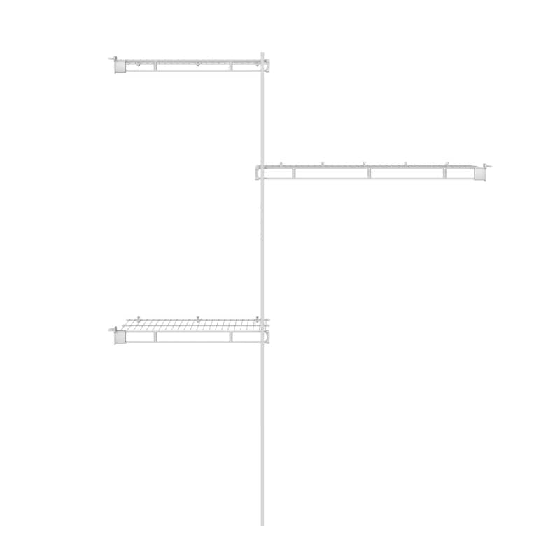 ClosetMaid 60" Wire Closet Organizer Kit