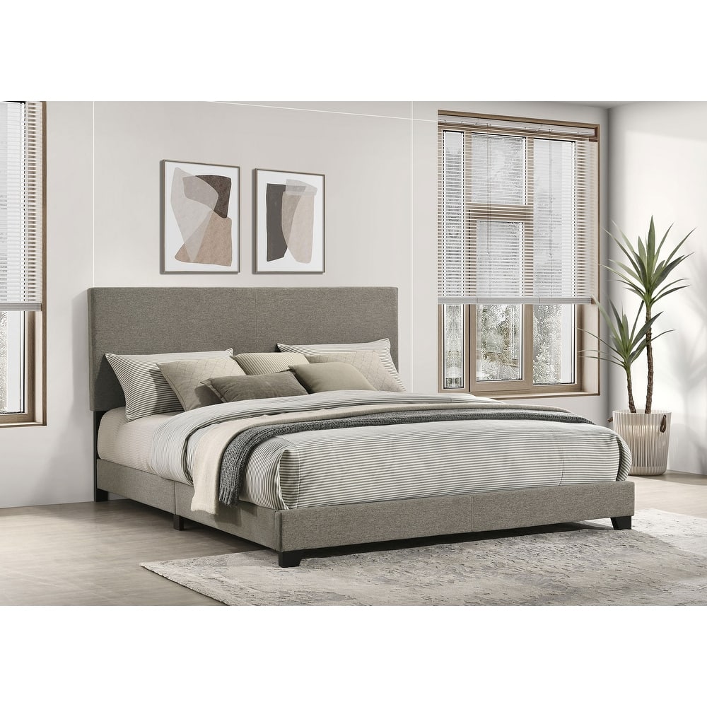 Dorian Fabric Upholstered Full Panel Bed
