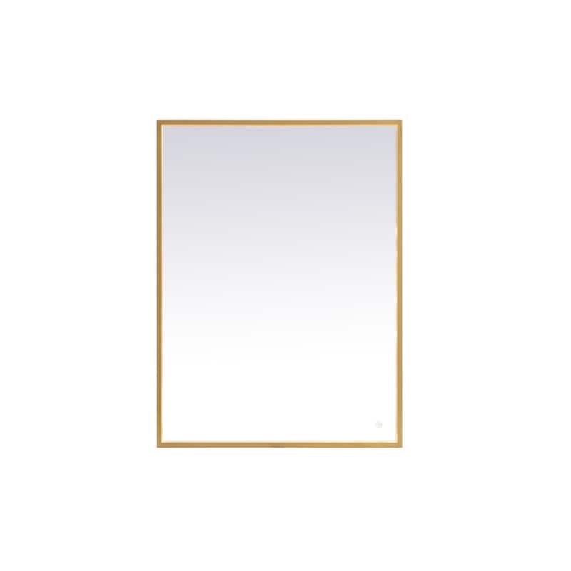 Indigo Home 30x40 inch LED mirror with adjustable color temperature