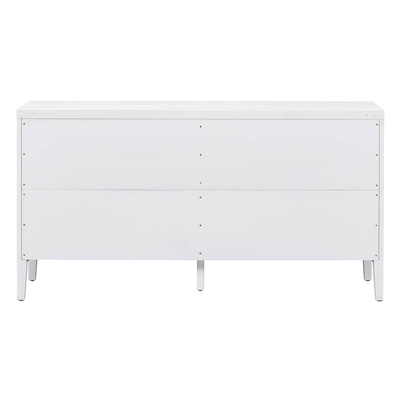 Retro Sideboard door with Circular Groove Design Round Metal Door Handle for Entrance, Dinning Room, Living Room