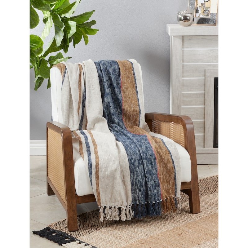 Striped Design Throw