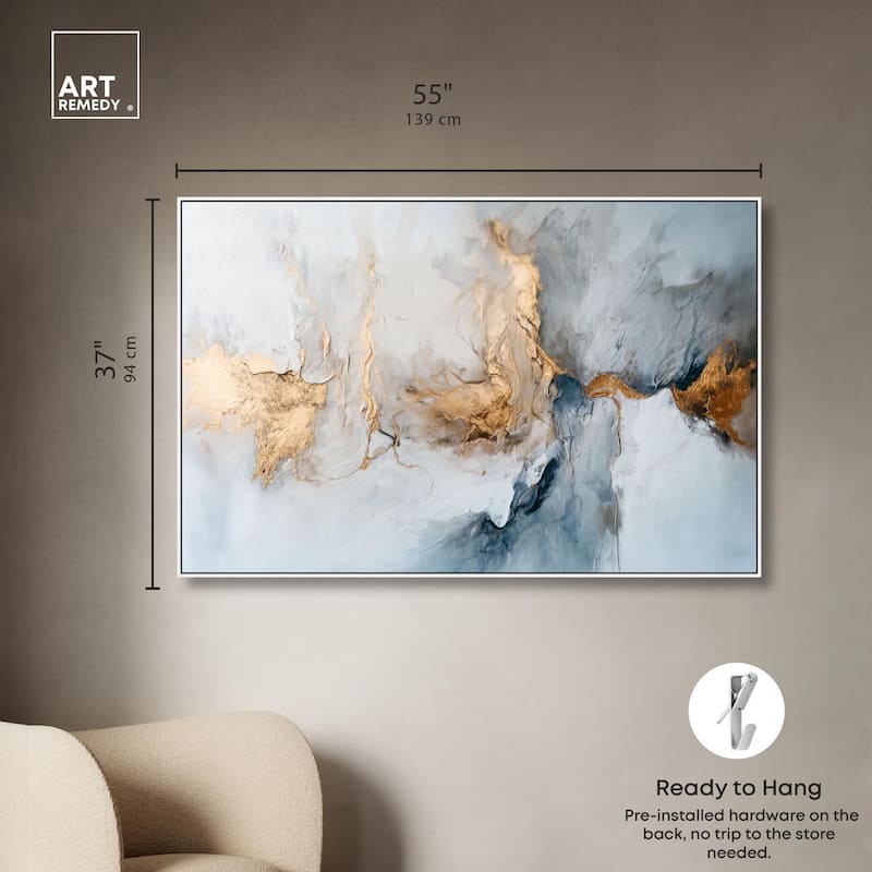 Canvas of Golden Shades Canvas by Art Remedy