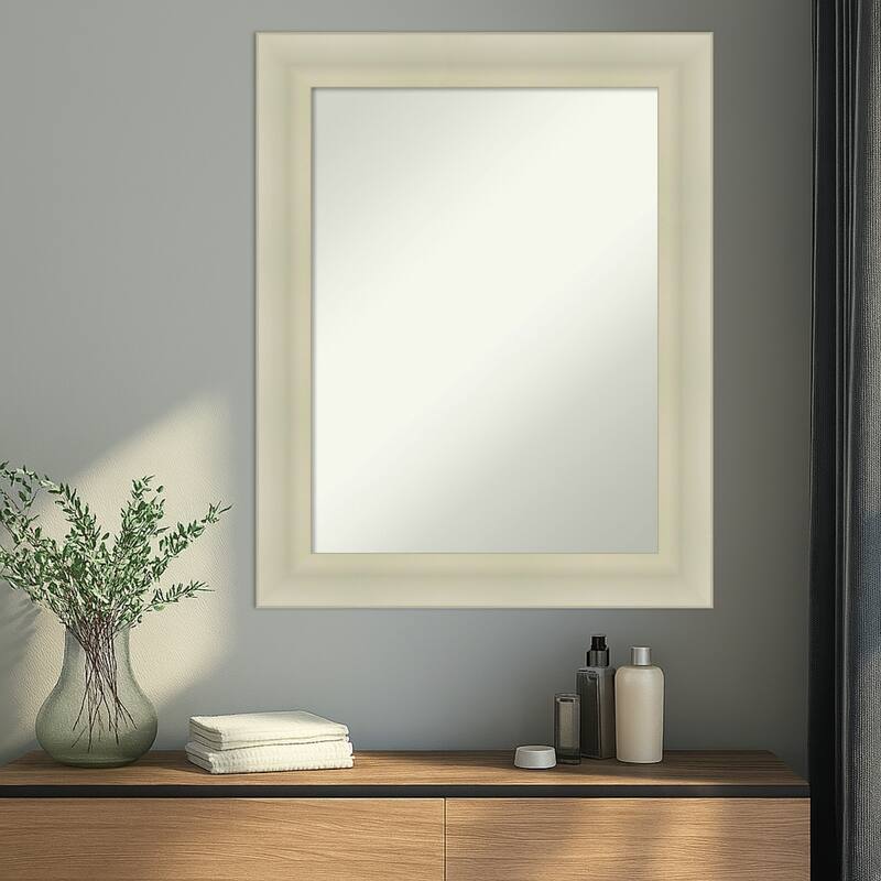 Oliver Non-Beveled Wood Framed Wall Mirror
