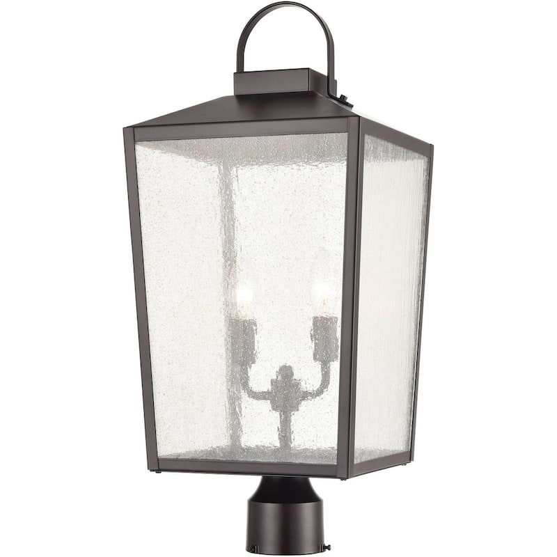 Millennium Lighting Devens 2 Light 24" Tall Outdoor Single Head Post