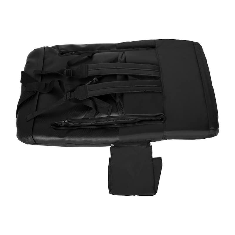 2 Pack Reclining Backpack Padded Stadium Chairs-Armrests & Storge Pockets