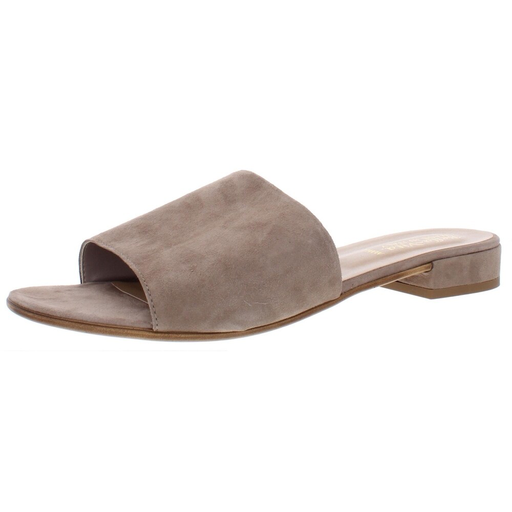 extra wide womens slides