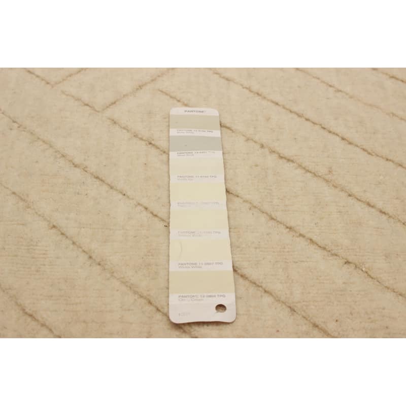 Kashkuli Gabbeh Cream Rug 3'11" x 3'11" - 3'11 x 3'11