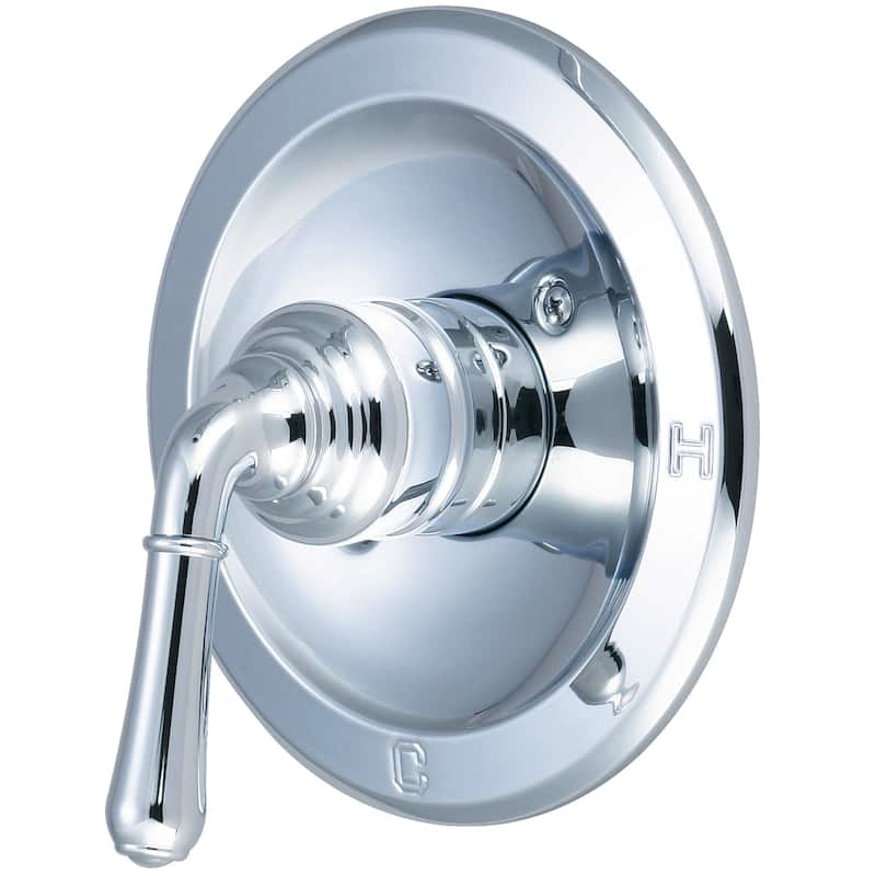 Pioneer Faucets Accent Single Function Thermostatic Valve Trim Only - Polished Chrome