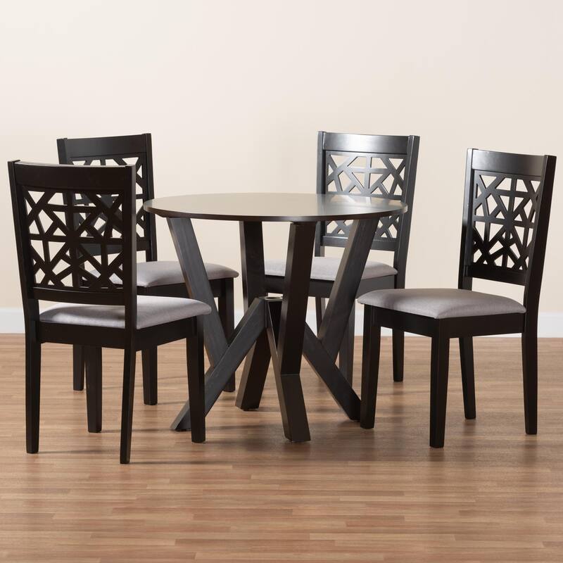 Felice Modern Wood 5-Piece Dining Set
