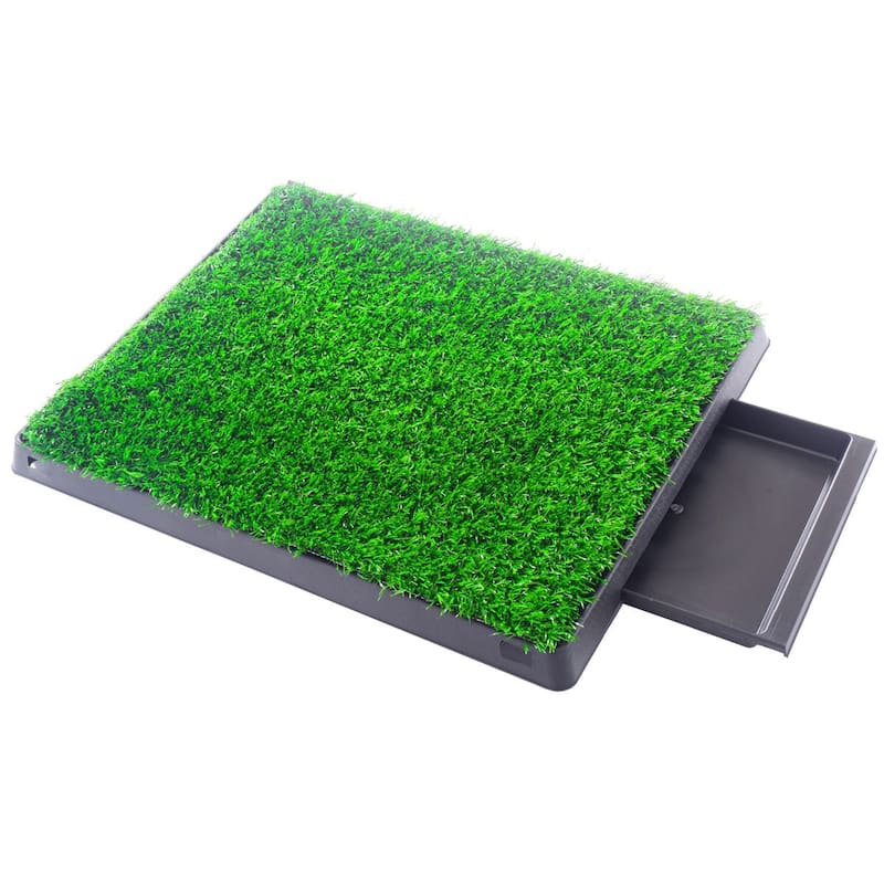 Pet Toilet Artificial Turf Environmental Protection with Drawer
