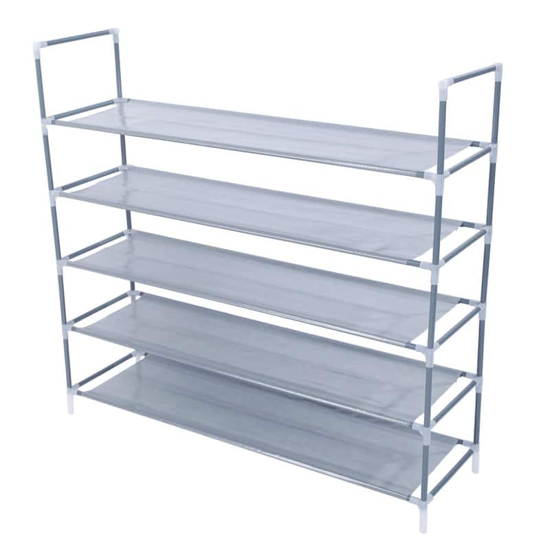 5-tier Non-Woven Shoe Rack Organizer Cabinet