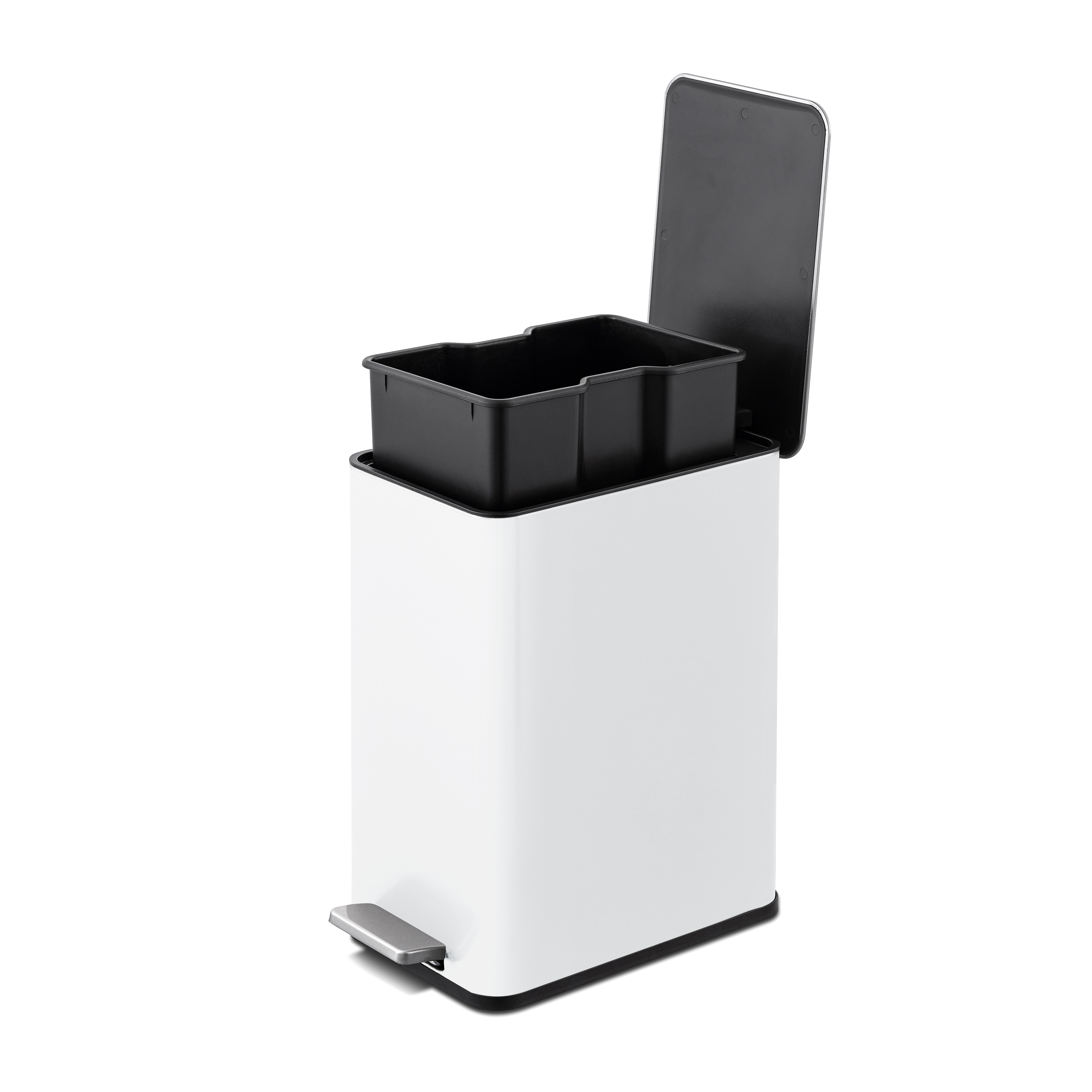 Qualiazero 10L / 2.6 Gallon Slim Step Can-image