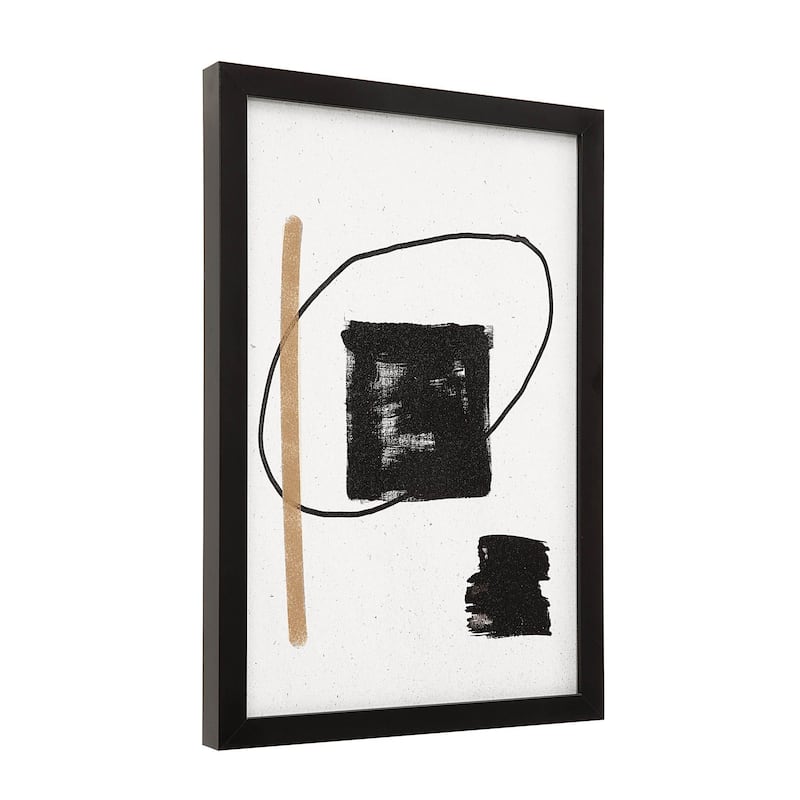 Renwil Carife Canvas 5-Piece Wall Art with Black Frame