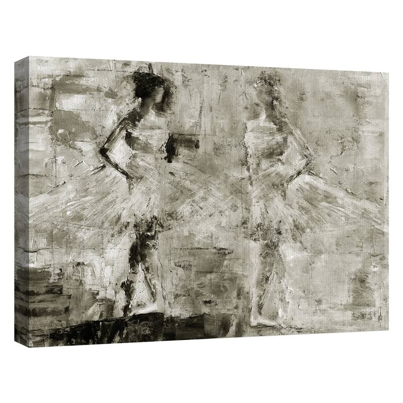 Silver Pair by Cliff Warner Canvas Art Print