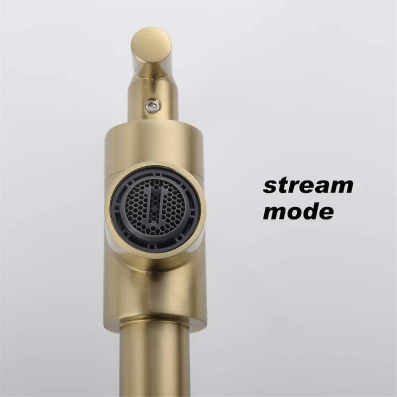 Pot Filler Faucet Wall Mount Folding Kitchen Sink Faucet Double Joint Swing Arm Articulating Commercial Double Handle Taps