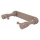 preview thumbnail 21 of 27, Allied Brass Traditional Style Rollerless Toilet Tissue Holder Shaded Beige