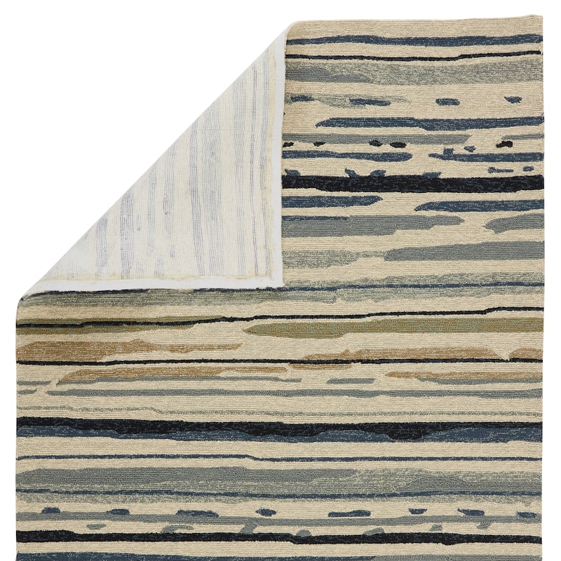 Sketchy Lines Indoor and Outdoor Abstract Area Rug