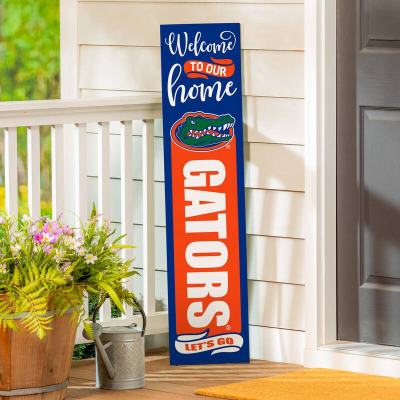 47" Double Sided Seasonal Porch Leaner, University of Florida - 47" x 11.25" - Halloween