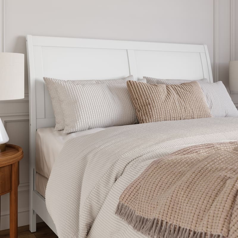 AFI Portland Platform Bed with Matching Footboard & Storage Drawers