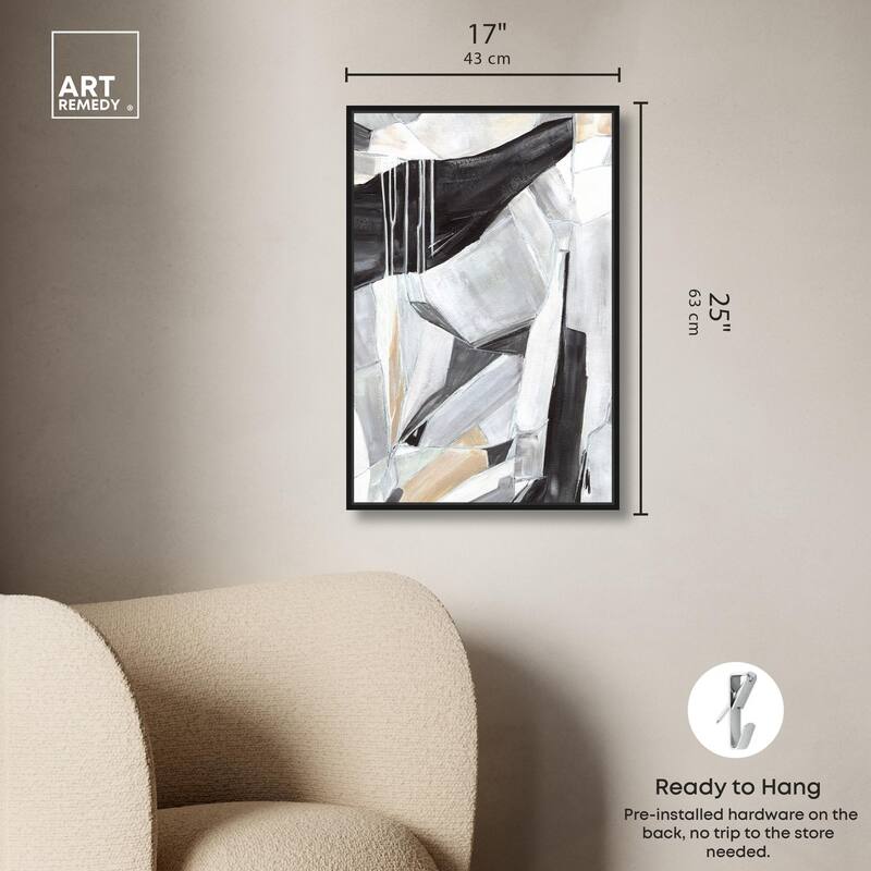 A Lonely Walk Canvas by Art Remedy