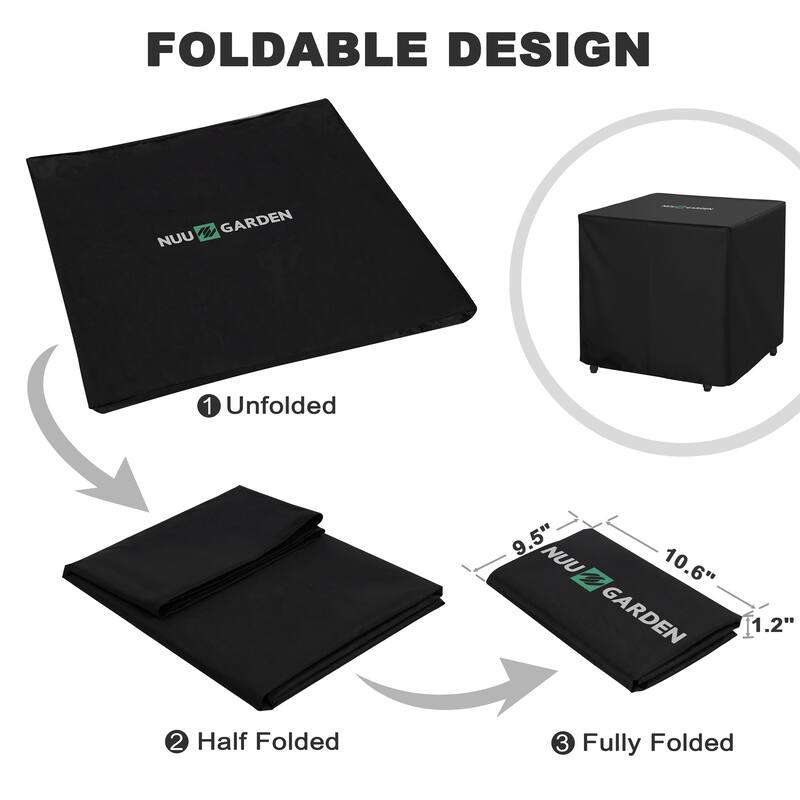 Outdoor Oxford Cover for Pyramid Propane Gas Patio Heater, Water, UV-Resistant