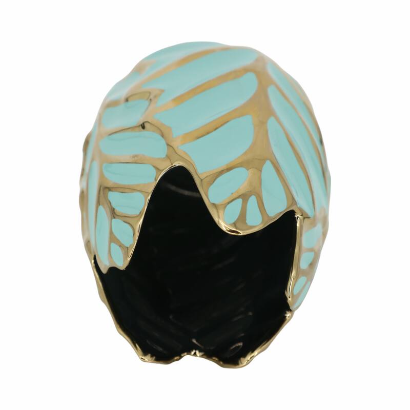 Ceramic Modern Leaf Sculptural Flower Vase