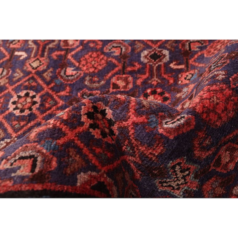 ECARPETGALLERY Hand-knotted Andelz Dark Navy Wool Rug - 3'5 x 10'2