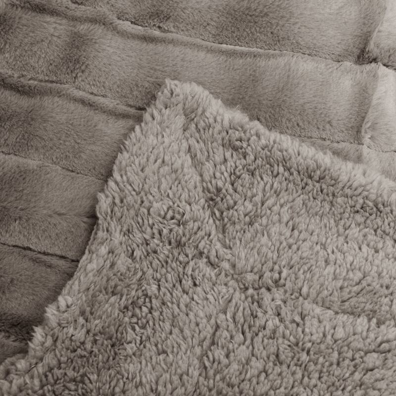 Supermink Decorative Fauxfur Throw 50'' x 60''