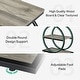 preview thumbnail 21 of 29, 3 Tiers End Table, Wood Side Table for Living Room, Slim Nightstand