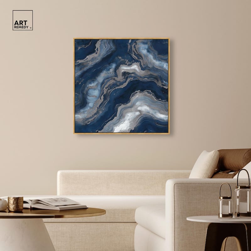 Deep Sea Geode I Canvas by Art Remedy
