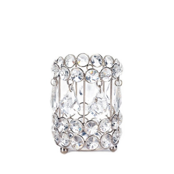 Indoor Crystal Drop Candle Holder