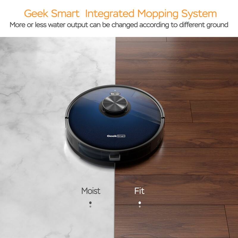 MAX 2700 PA Suction Robot Vacuum Cleaner and Mop with Smart Navigation