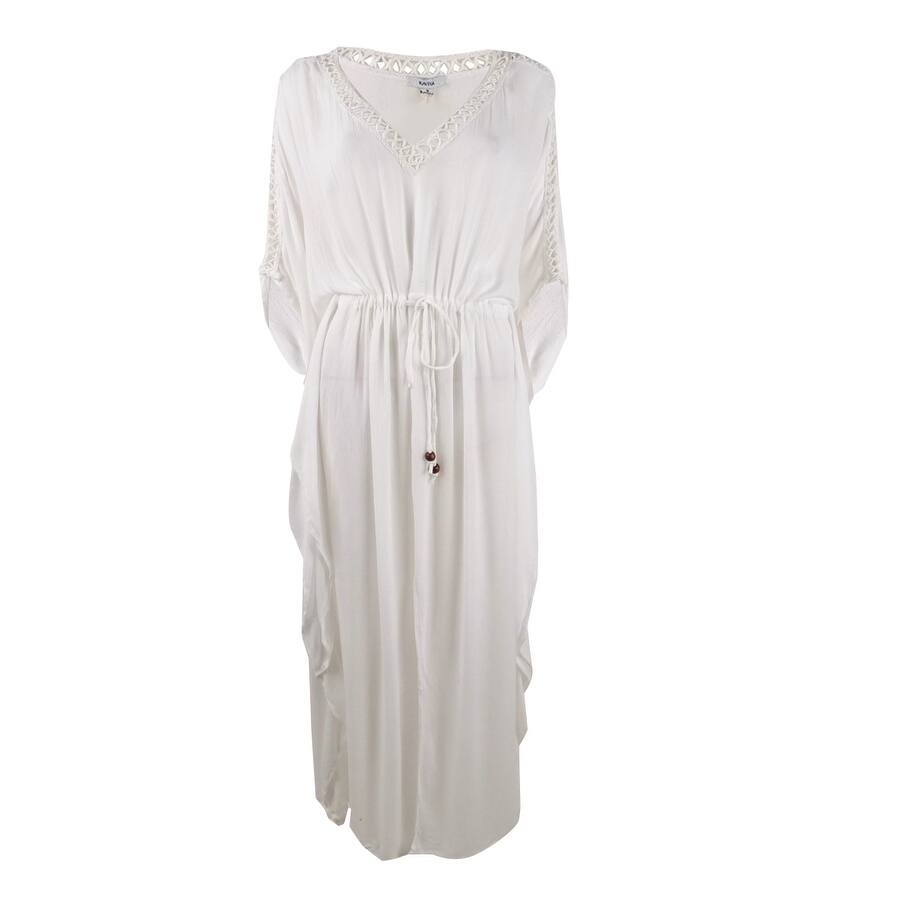 Raviya Women's Plus Size Maxi Dress Swim Cover-Up