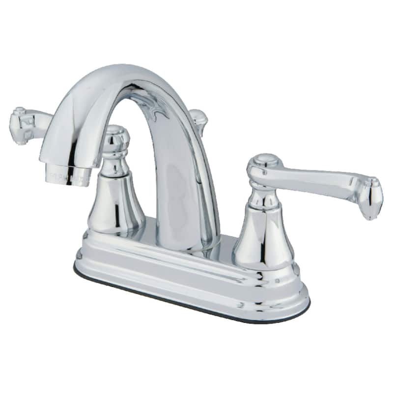 Kingston Brass English Vintage Centerset Bathroom Faucet with Brass - Polished Chrome
