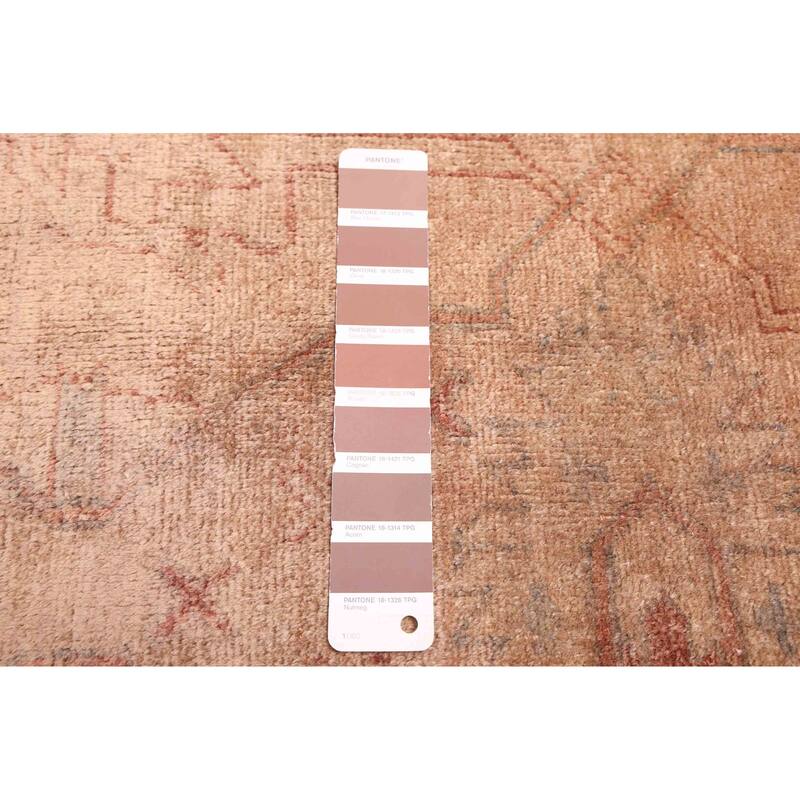 ECARPETGALLERY Hand-knotted Vibrance Brown Wool Rug - 11'0 x 12'10